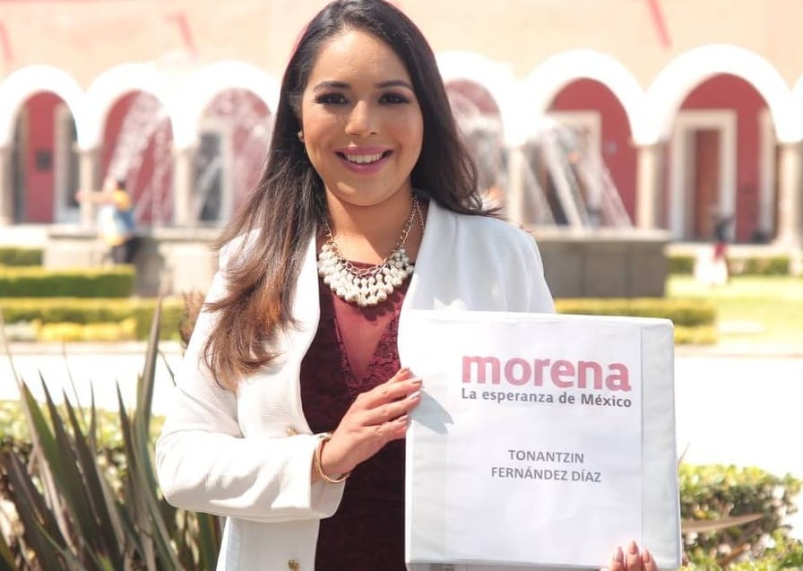 Por: Cortesía Lula Pineda Morenistas de San Pedro Cholula amenazan con voto de castigo para Tonantzin Fernández