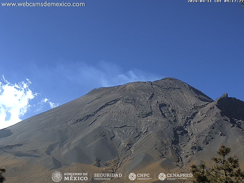 Por: Cortesía Popocatépetl