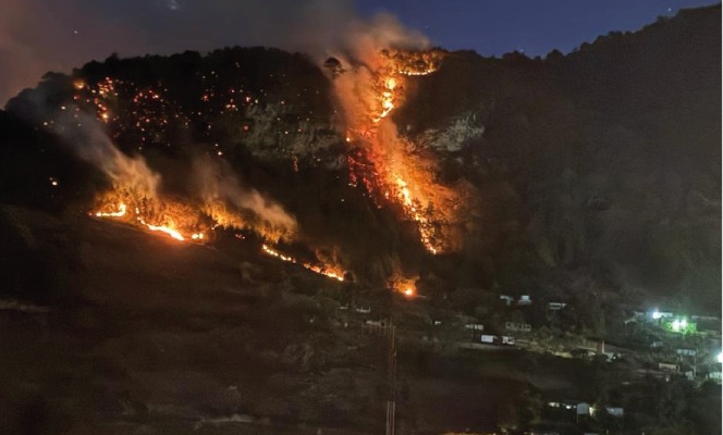 Por: Cortesía Reportan incendios en Ixtacamaxtitlán y Ocotepec controlados al 100 por ciento