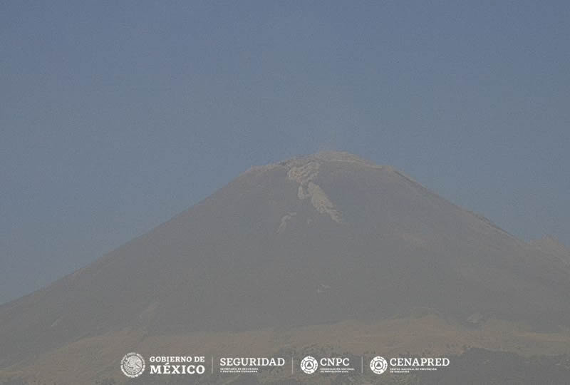 Por: Cortesía Popocatépetl