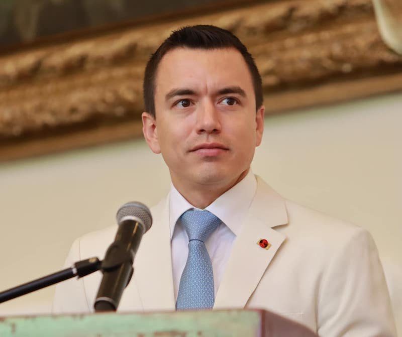 Por: Cortesía Daniel Noboa dijo que no se arrepiente del asalto a la embajada de México