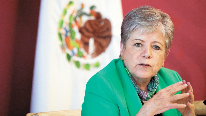 Por: Cortesía Alicia Bárcena inicia gira por Texas para tratar Ley migrante