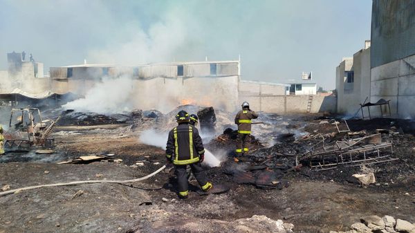 Combate incendio en Cuautlancingo 4