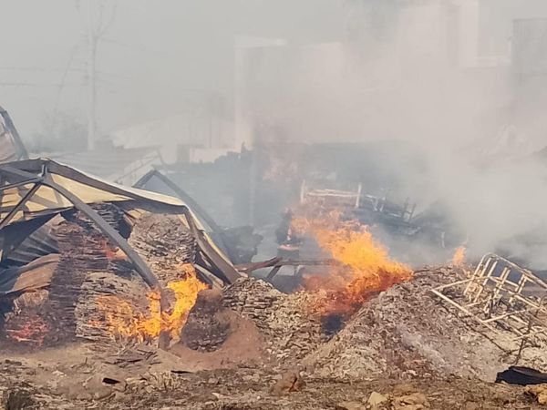 Combate incendio en Cuautlancingo 7