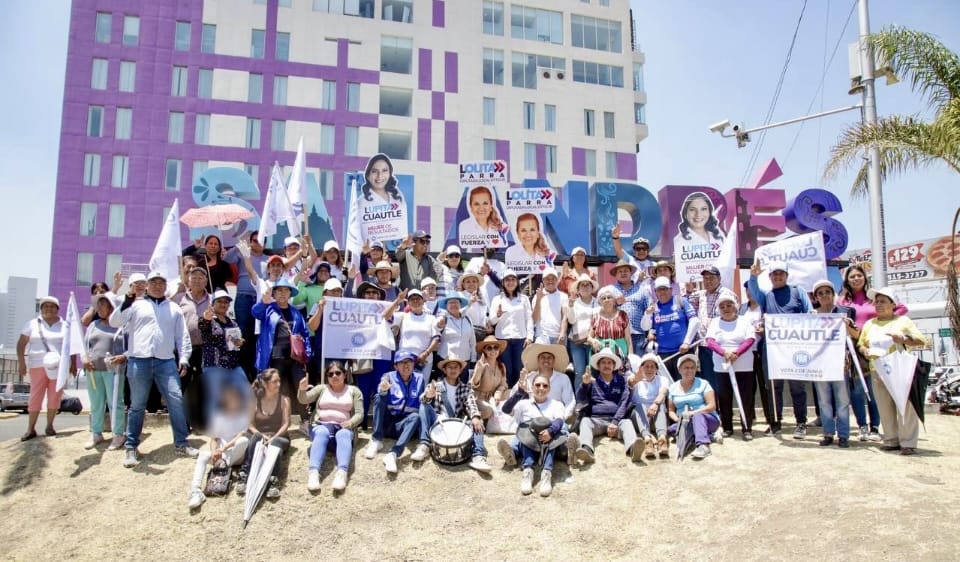 Por: Cortesía Lula Pineda Con más de 100 acciones en materia de infraestructura, Lupita Cuautle se compromete a entregar resultados en beneficio de San Andrés Cholula