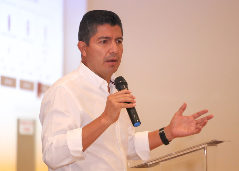 Por: Cortesía Eduardo Rivera acusa a Morena de problemas en Puebla