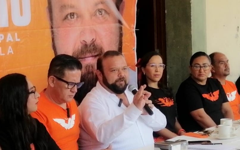 Por: Cortesía Lula Pineda Isauro López “Chawaro” de MC presenta a cholultecas sus propuestas para transformar la ciudad