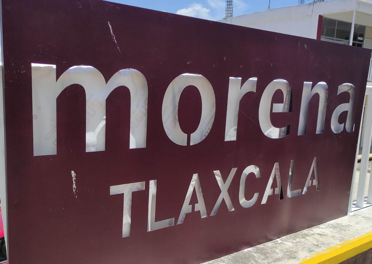 Por: Cortesía Confirma Morena Tlaxcala robo al interior de sus oficinas en Tizatlán