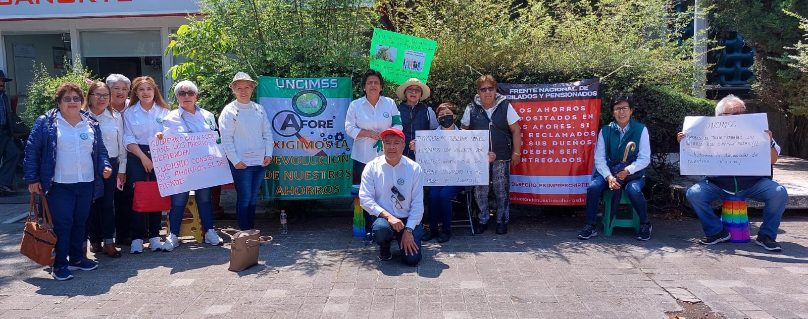 Por: Cortesía Piden jubilados del UNCIMSS recuperación de ahorros del Afore en Tlaxcala