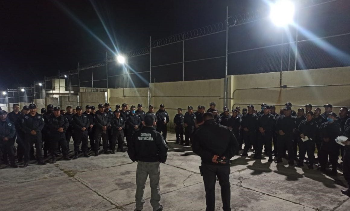 Aplica SSC operativo de revisión en Ceresos de Tlaxcala