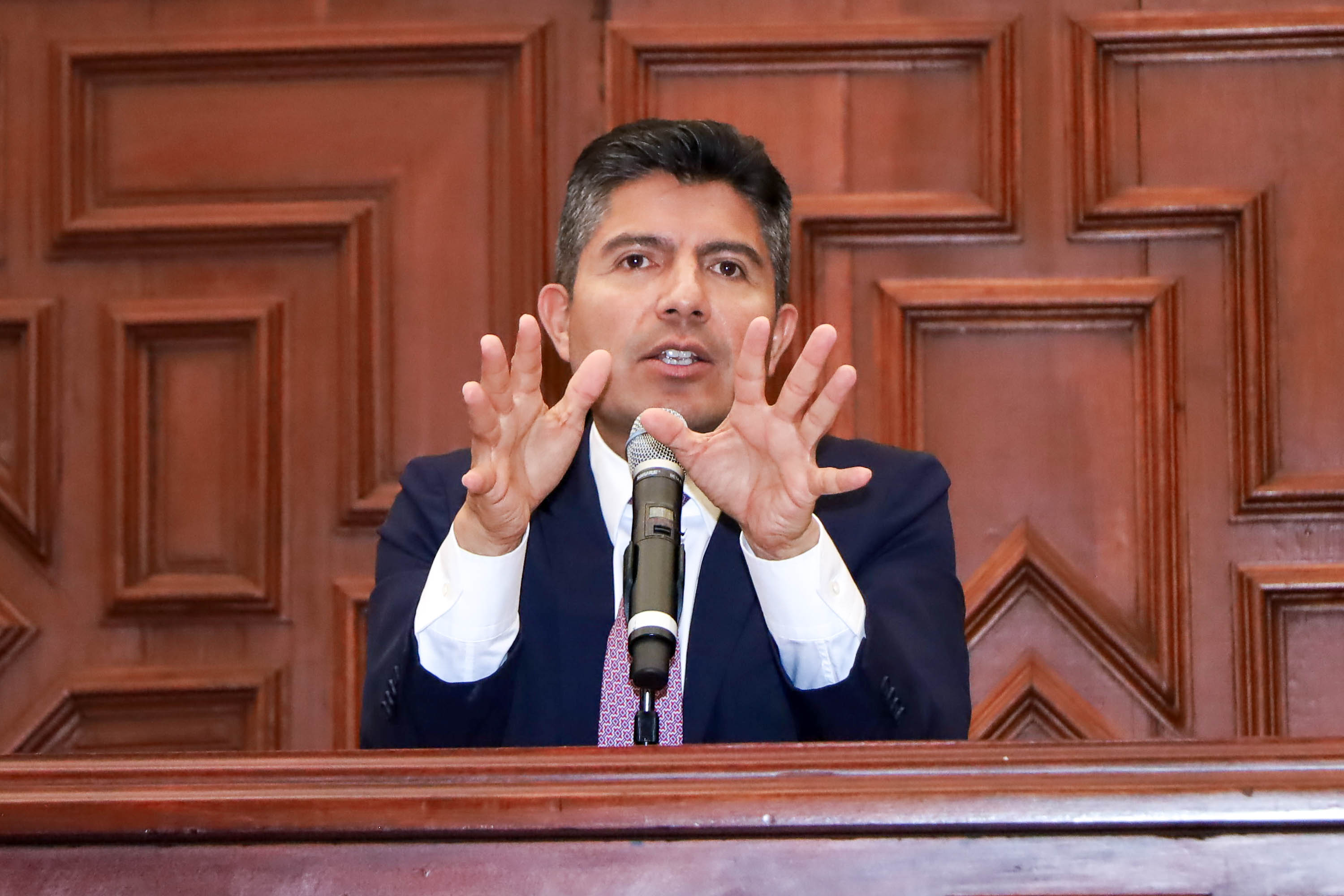 Foto: Alejandro Muñoz Eduardo Rivera advierte descontento de base morenista y rechaza descalificaciones sobre amenazas a Mario Riestra