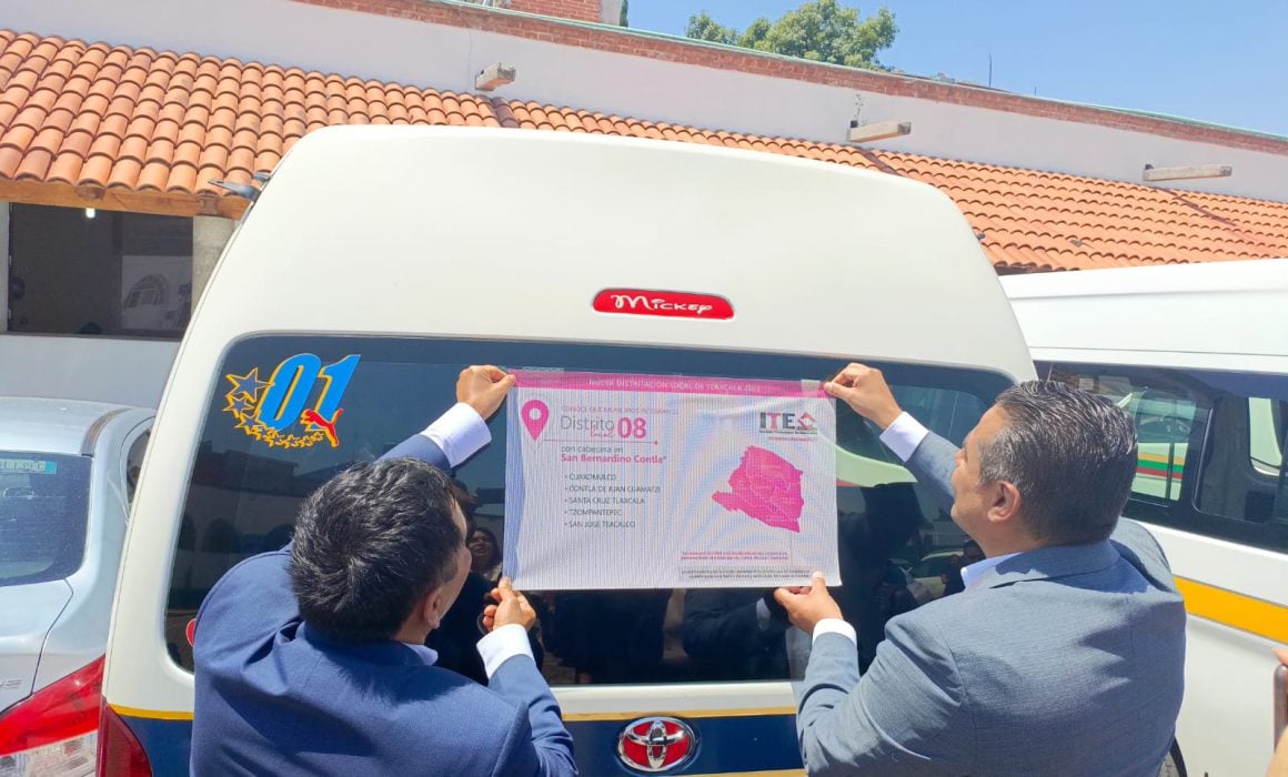 Acuerdan autoridades difundir nueva distritación en transporte público