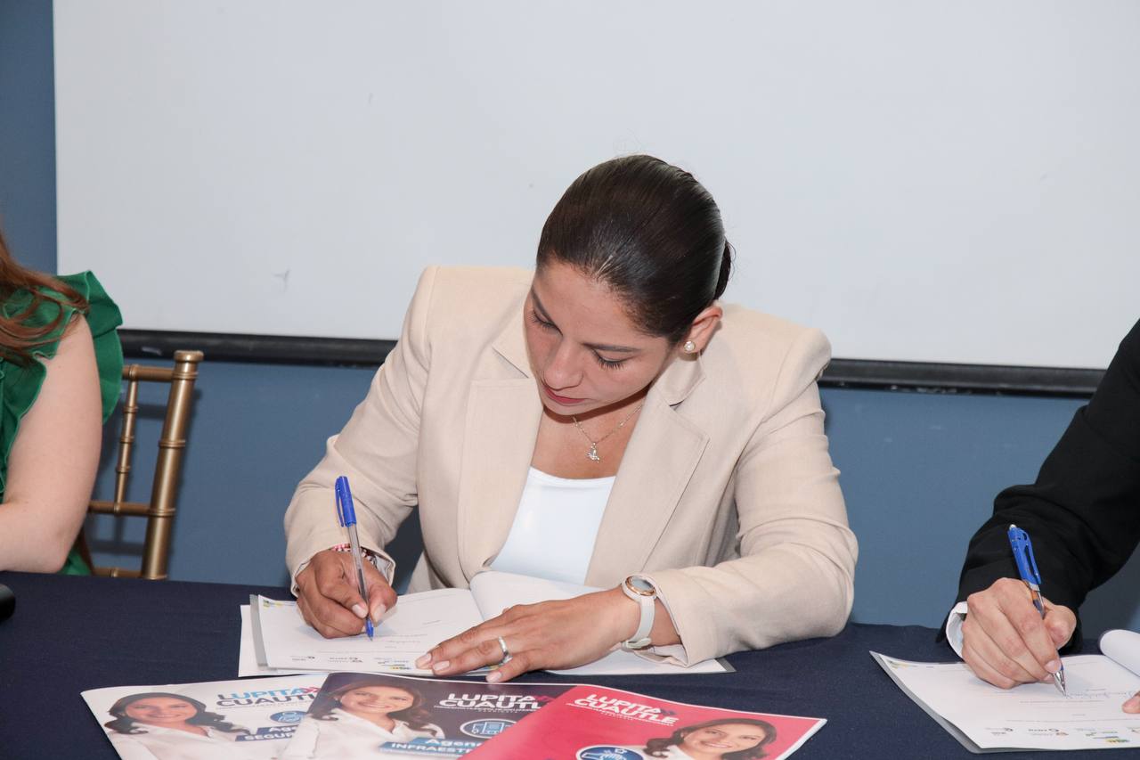 Comunicado oficial Lupita Cuautle firma compromiso por el desarrollo sustentable y acción climática ante Consejo Internacional para Iniciativas Ambientales Locales