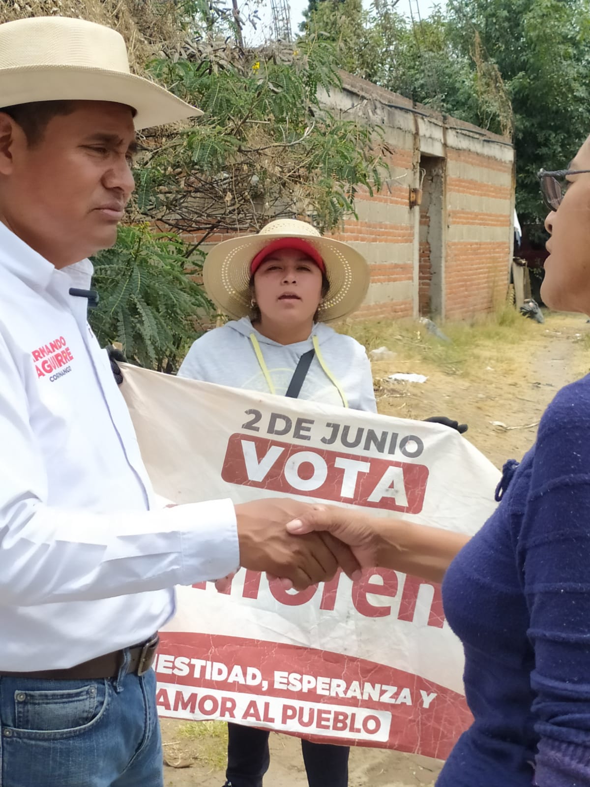 Por: Cortesía Lula Pineda San Francisco Ocotlán clama por atención y servicios de calidad: Armando Aguirre