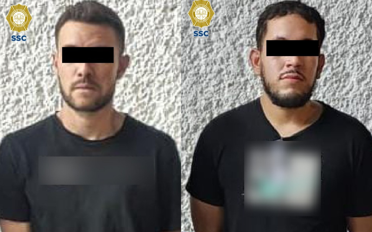 Por: Cortesía Fueron detenidos dos colombianos que operaban en la colonia Roma con 6 kilos de cocaína