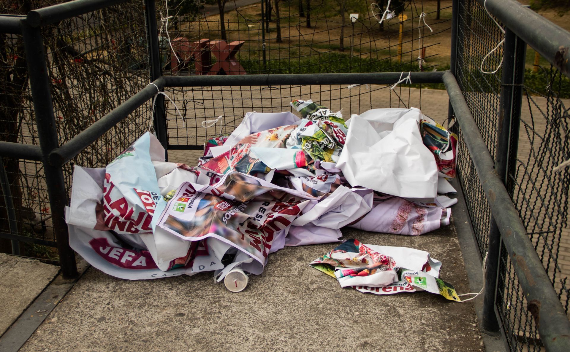 Por: Cortesía Greenpeace pide a los candidatos frenar basura electoral