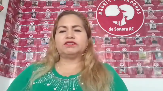 Por: Cortesía Ceci Flores madre buscadora de Sonora, pide donativos para buscar a su hijo en Sinaloa