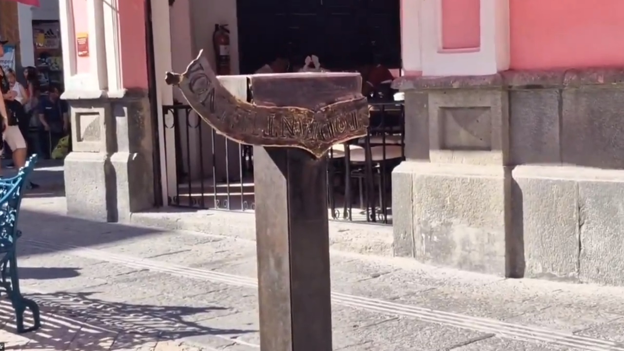 Por: Cortesía Gerente del Centro Histórico niega robo de escultura "Alas que Abrazan"