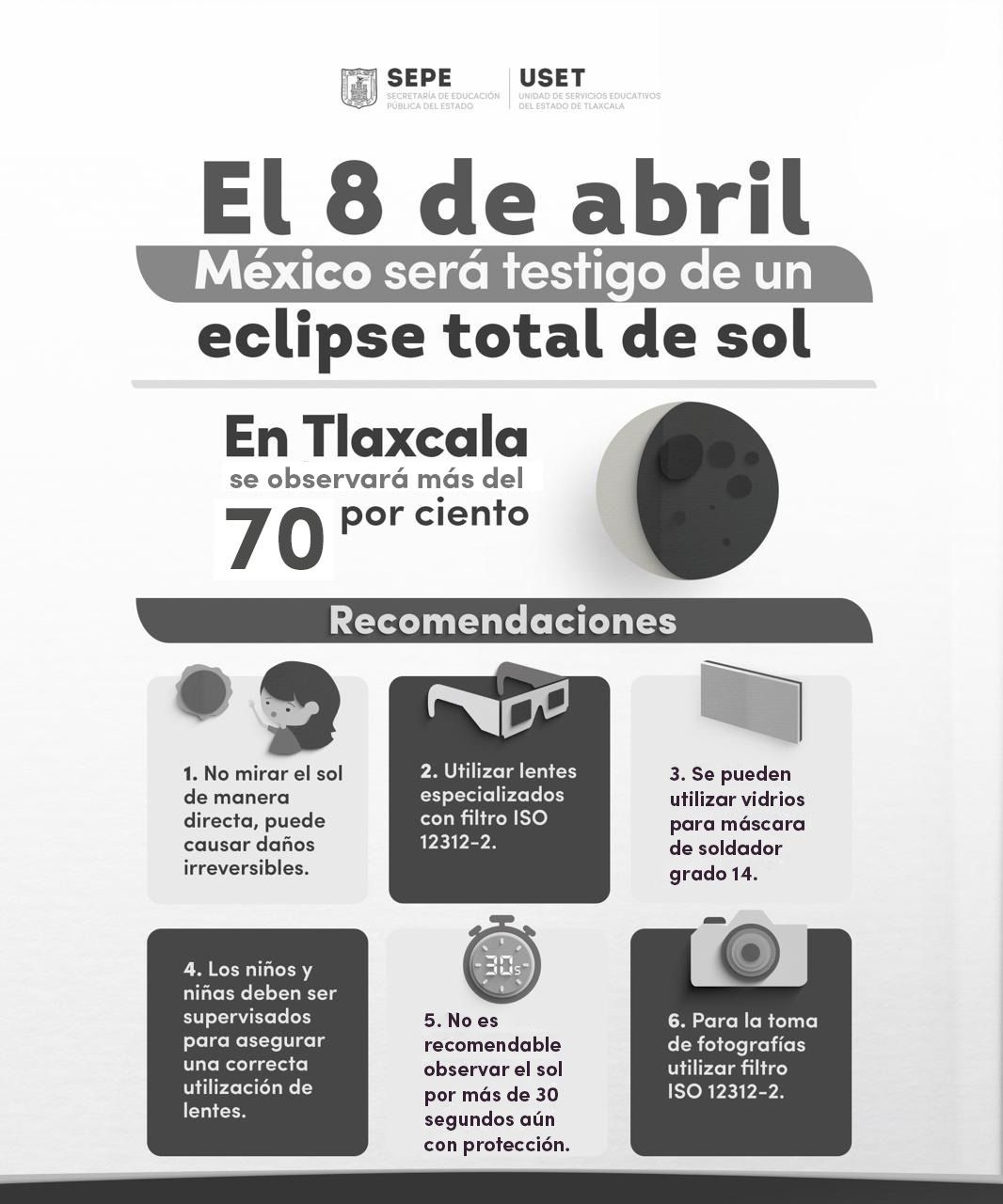 Informa SEPE que sí habrá clases el 8 de abril