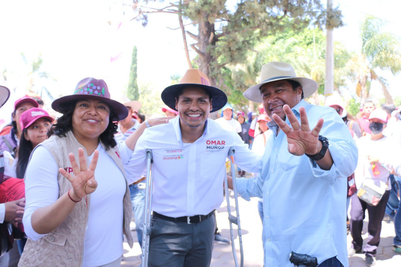 Por: Cortesía Lula Pineda Omar Muñoz de “Juntos Seguiremos Haciendo Historia” escucha inquietudes de Reserva Territorial Quetzalcóatl