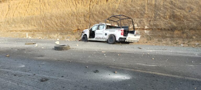 Por: Cortesía Elementos de la Guardia Nacional sufren accidente en autopista de Jalisco