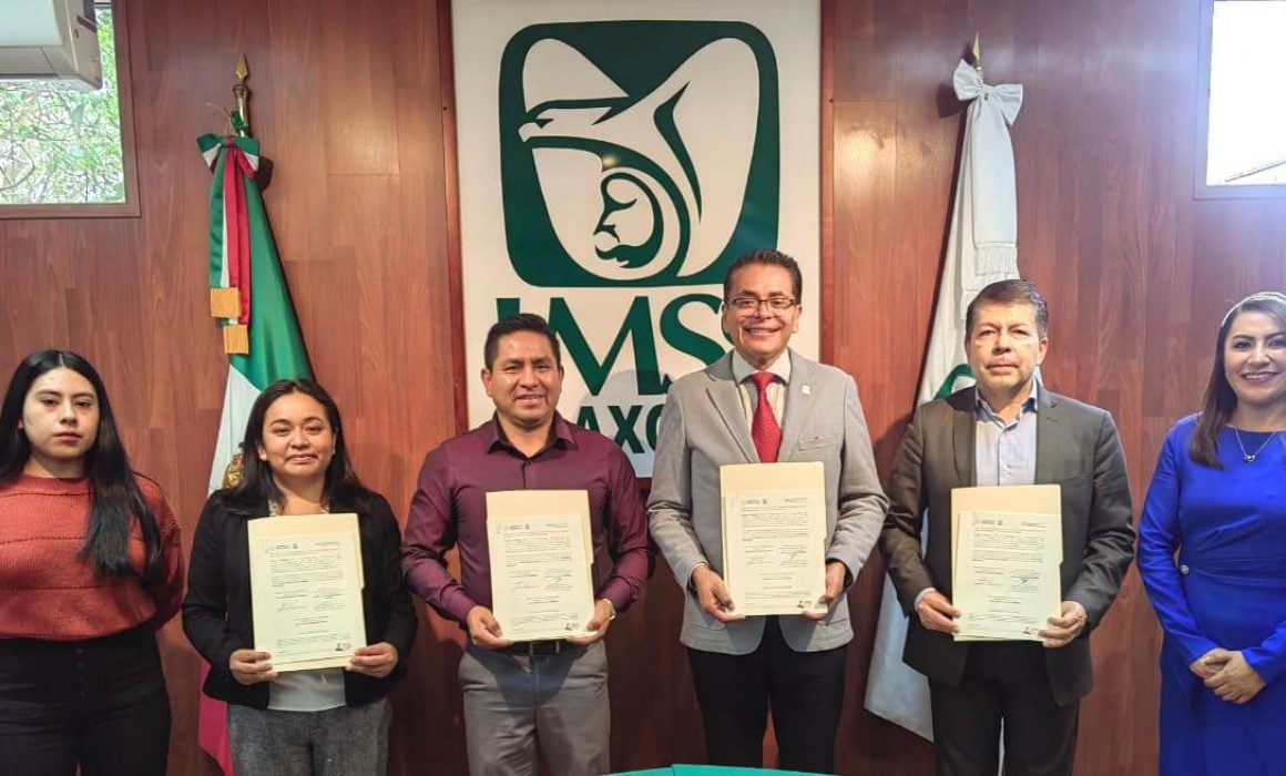 Por: Cortesía Firma IMSS Tlaxcala convenio con Icatlax