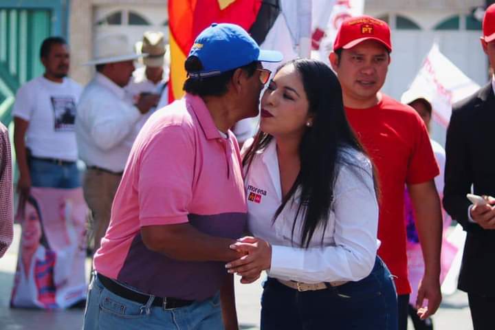 Por: Cortesía Lula Pineda Tonantzin Fernández de "Sigamos Haciendo Historia" lidera segunda "Mega Caminata" en ciudad sagrada