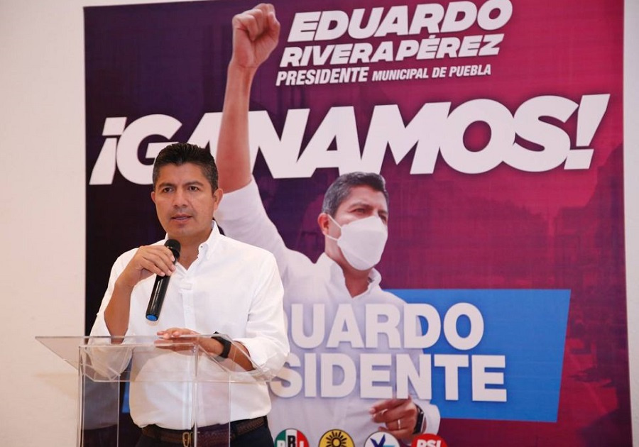 Por: Cortesía  Eduardo Rivera se deslinda de estrategia de "Abrazos y No Balazos" de AMLO y propone soluciones contra la inseguridad