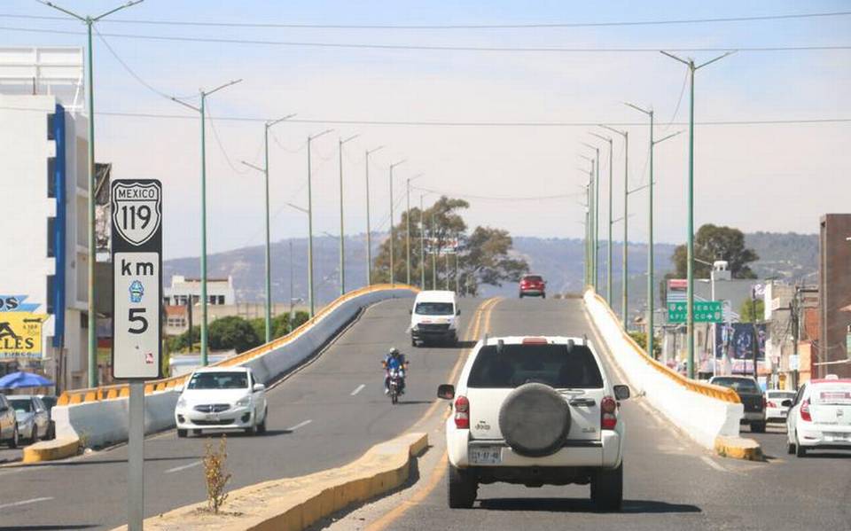 Por: Cortesía Valida SCT cambiar sentido del puente Chiautempan-Tlaxcala en Vía Corta