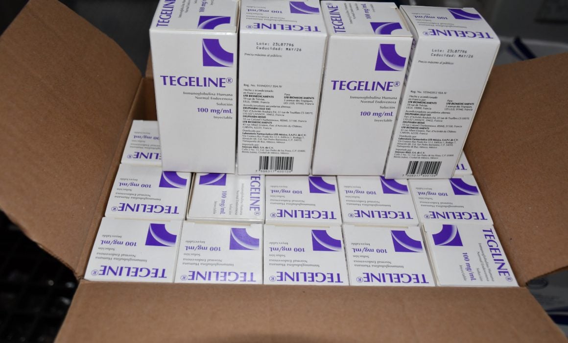 Recibe Sesa más medicamento para atención de pacientes con Guillain-Barré