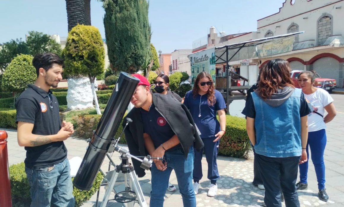 Fue UATX punto de observación de eclipse solar