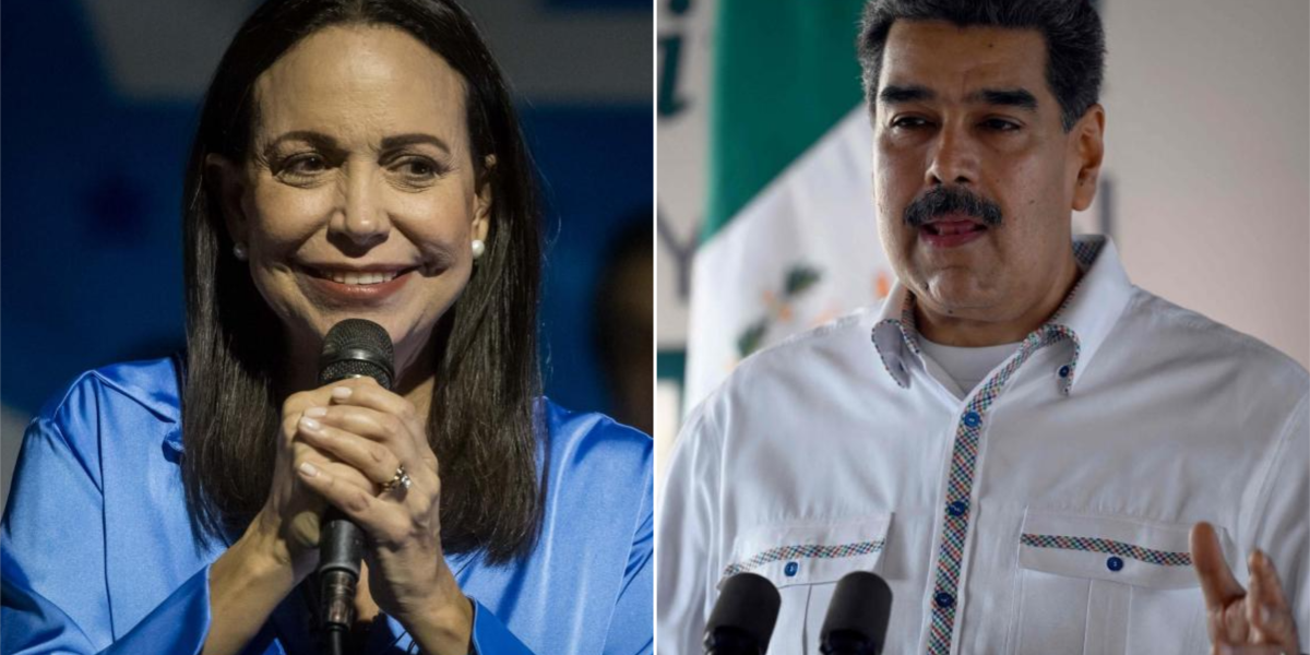 Por: Cortesía Maduro rechaza diálogo con Machado y acusa a González de evadir la ley