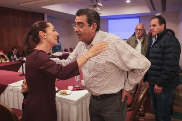 Por: Cortesía Gobernador de Puebla fue invitado a formar parte de administración de Claudia Sheinbaum