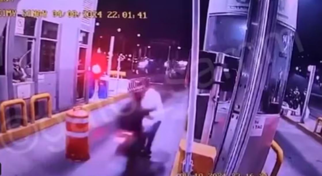 Por: Cortesía Atropella empleado de CAPUFE