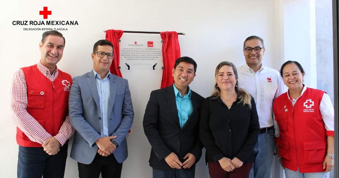 Fundación Owen's Corning dona 10 mil dólares a Cruz Roja Tlaxcala