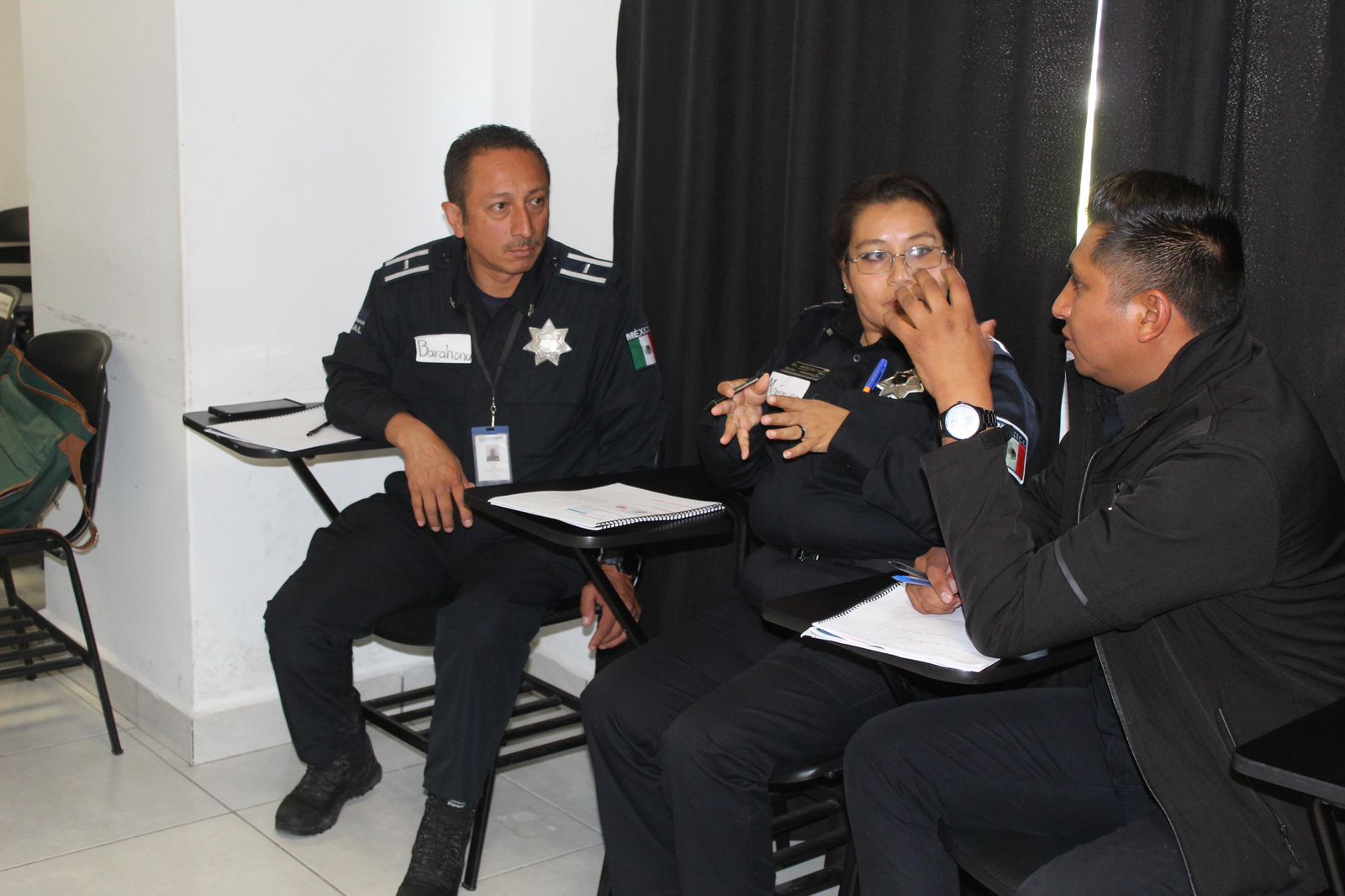 Comunicado oficia Avanza ciclo de seminarios para policías en San Andrés Cholula