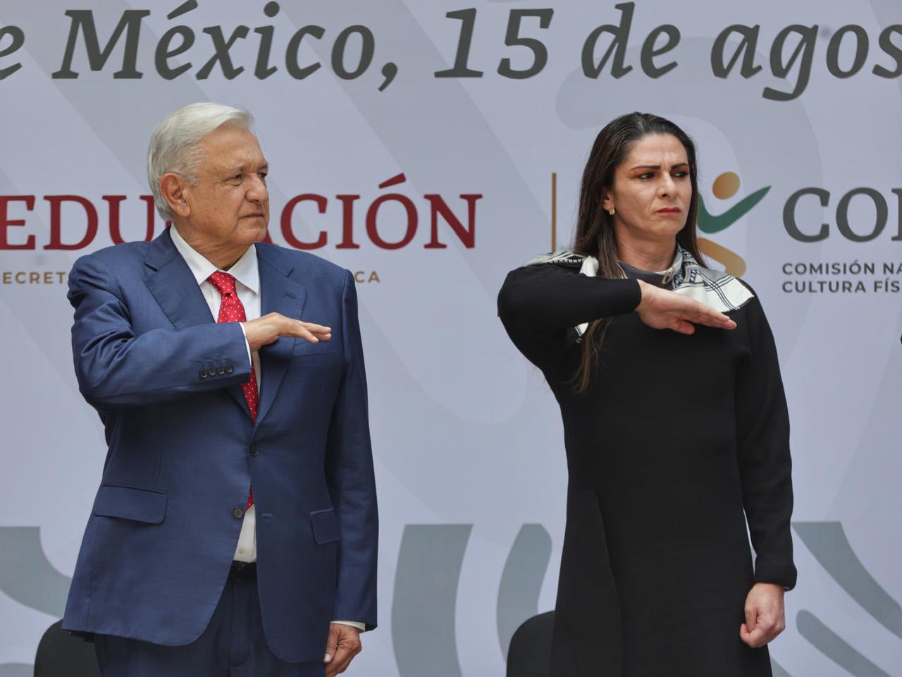 Por: Cortesía AMLO expresa su apoyo a Ana Gabriela Guevara ante acusaciones en su contra