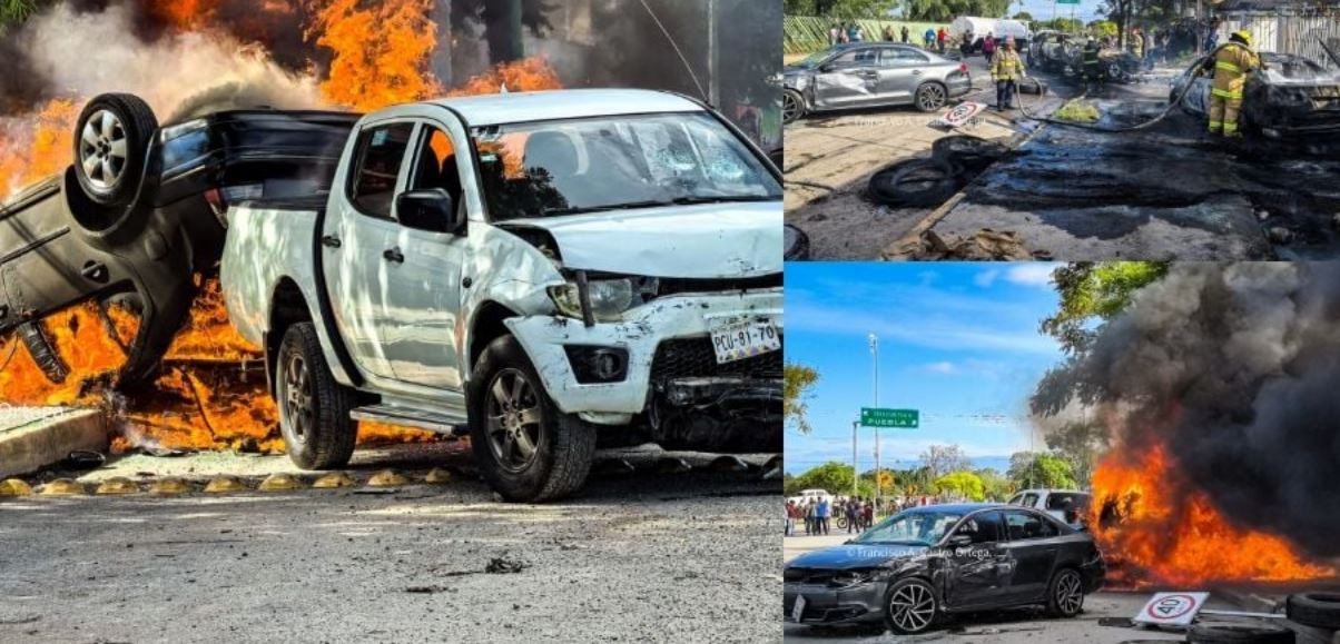 Por: Cortesía Incendio lote Tehuacán