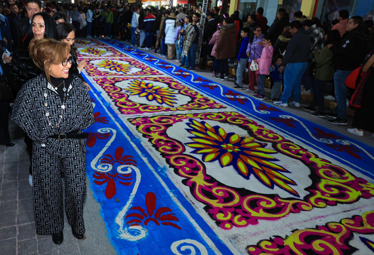 Resalta Lorena Cuéllar la riqueza cultural en la Noche que nadie duerme