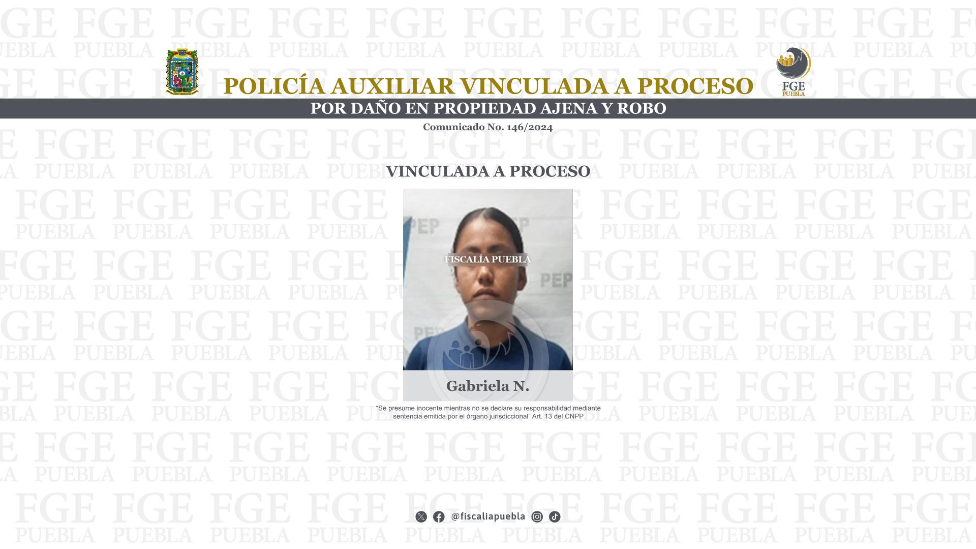 Por: Cortesía Gabriela N. detenida