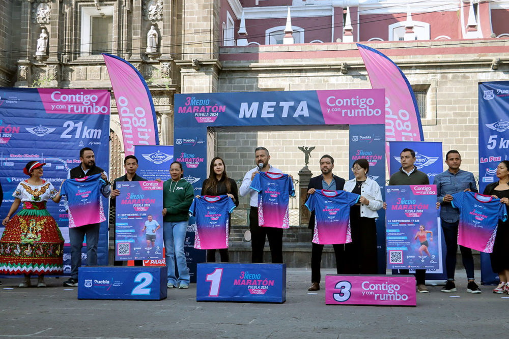Puebla se prepara para el 3.er Medio Maratón
