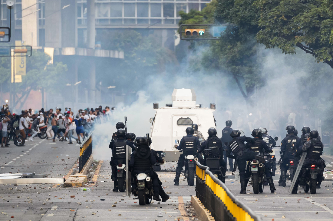 Por: Cortesía Más de 1,200 detenidos en Venezuela tras protestas contra el resultado presidencial