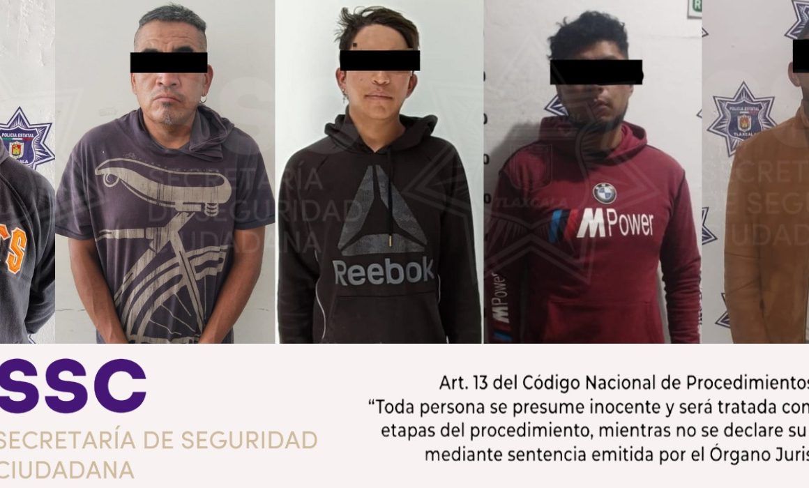Detiene SSC a 10 personas por conductas que infringieron la ley