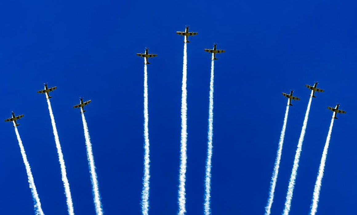 Por: Cortesía Inician este lunes prácticas aéreas con motivo de desfile cívico militar