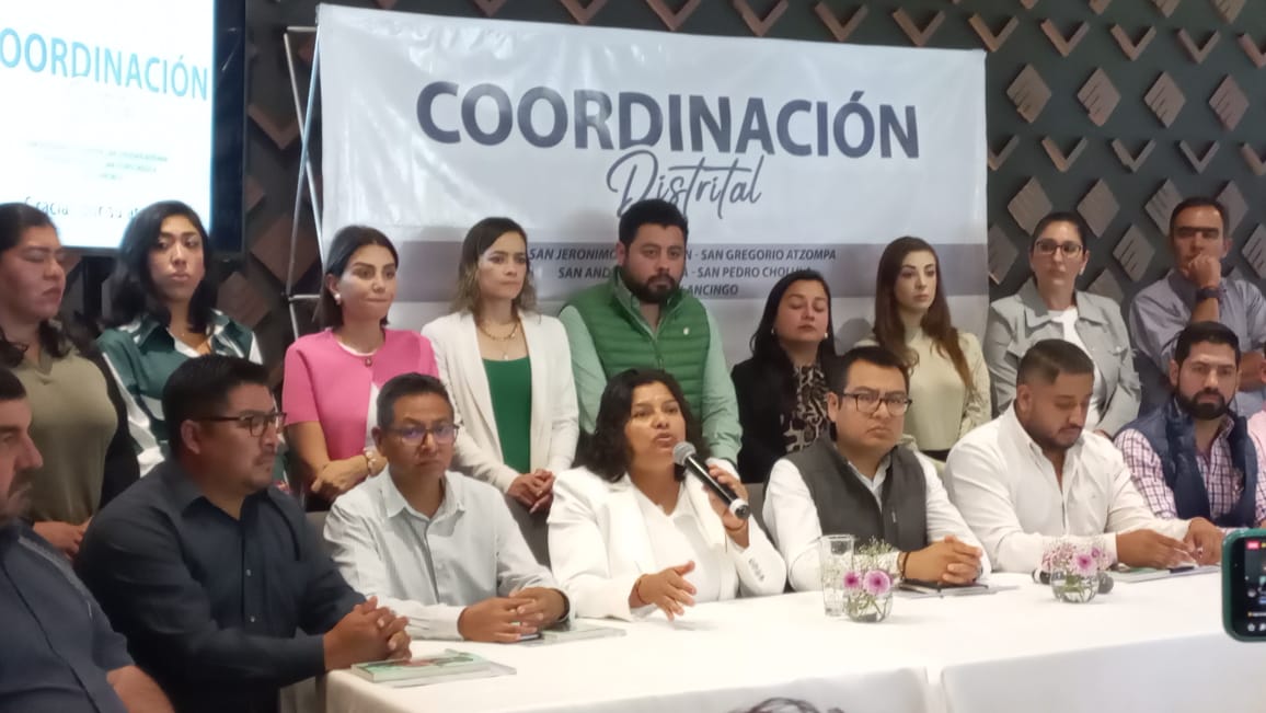 Por: Cortesía Lula Pineda Karina Pérez Popoca presenta nueva coordinación distrital para fortalecer la gobernabilidad y seguridad en municipios metropolitanos