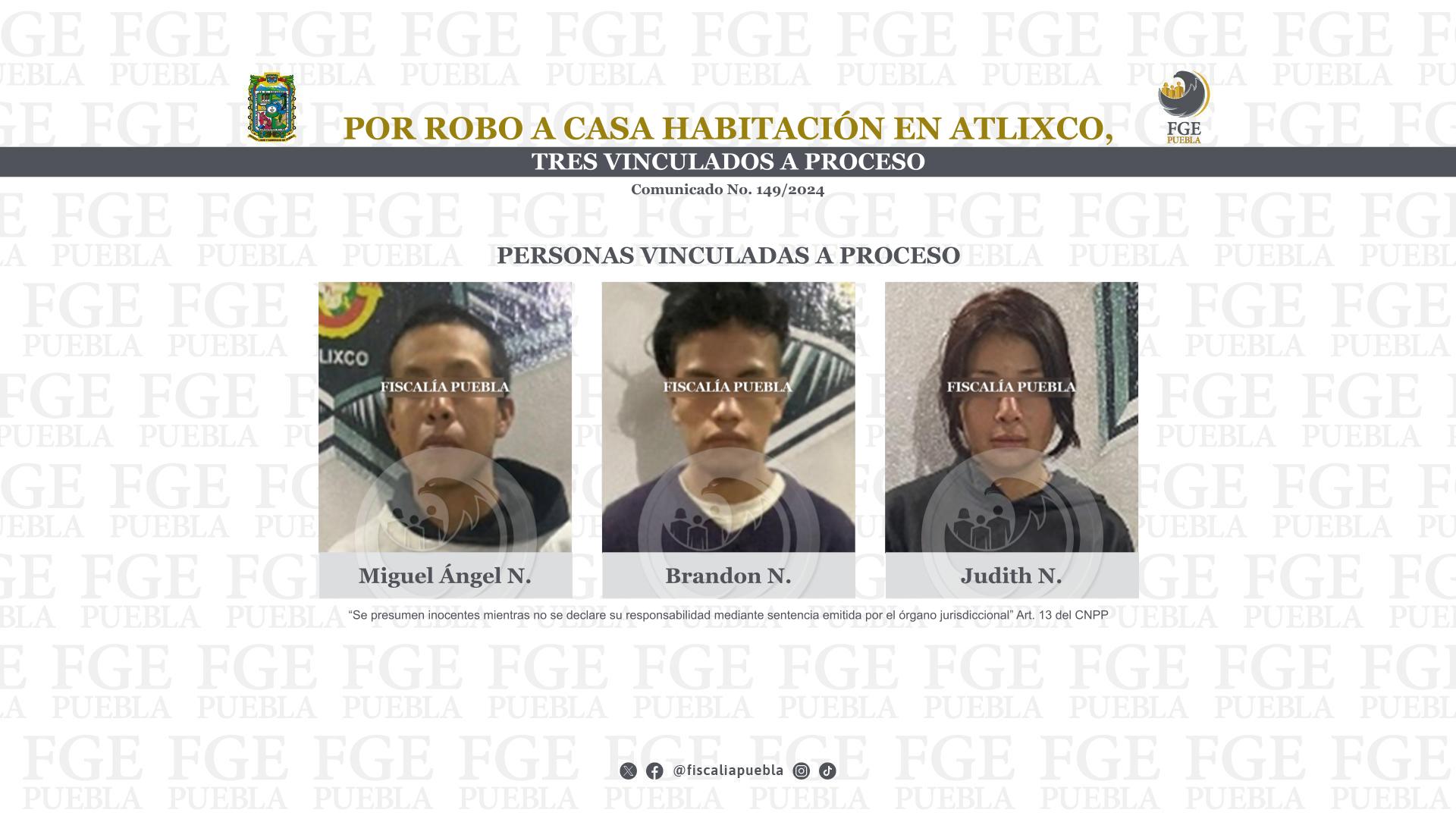 Por: Cortesía Detenidos Atlixco