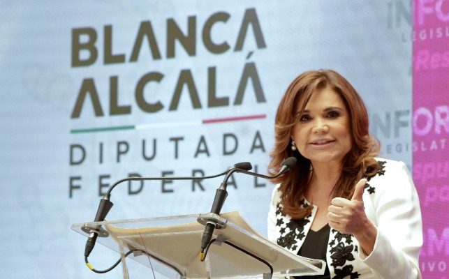 Por: Cortesía Blanca Alcalá habría sido víctima de secuestro exprés