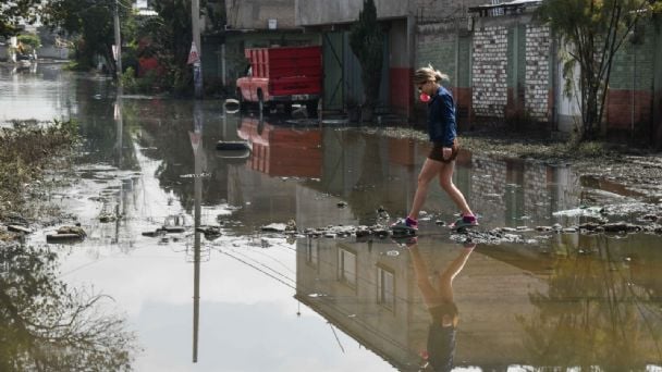 Por: Cortesía Chalco: Inundaciones disminuyen; Gobernación y Estado de México actúan