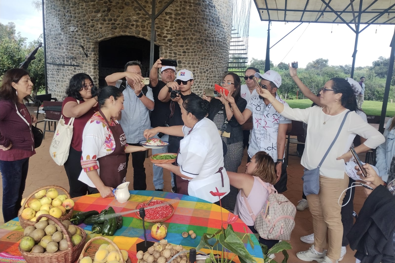 Por: Cortesía Promueven el Chile en Nogada en CDMX, Edomex, Veracruz y Oaxaca