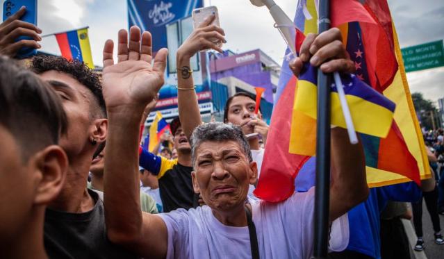 Por: Cortesía Protestas en Caracas y el mundo: Oposición venezolana desafía el resultado de las elecciones